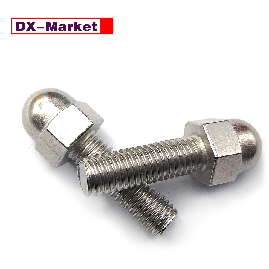 SUS304 Acorn Bolt ,304 Stainless Steel One-piece Cap Screws,A084
