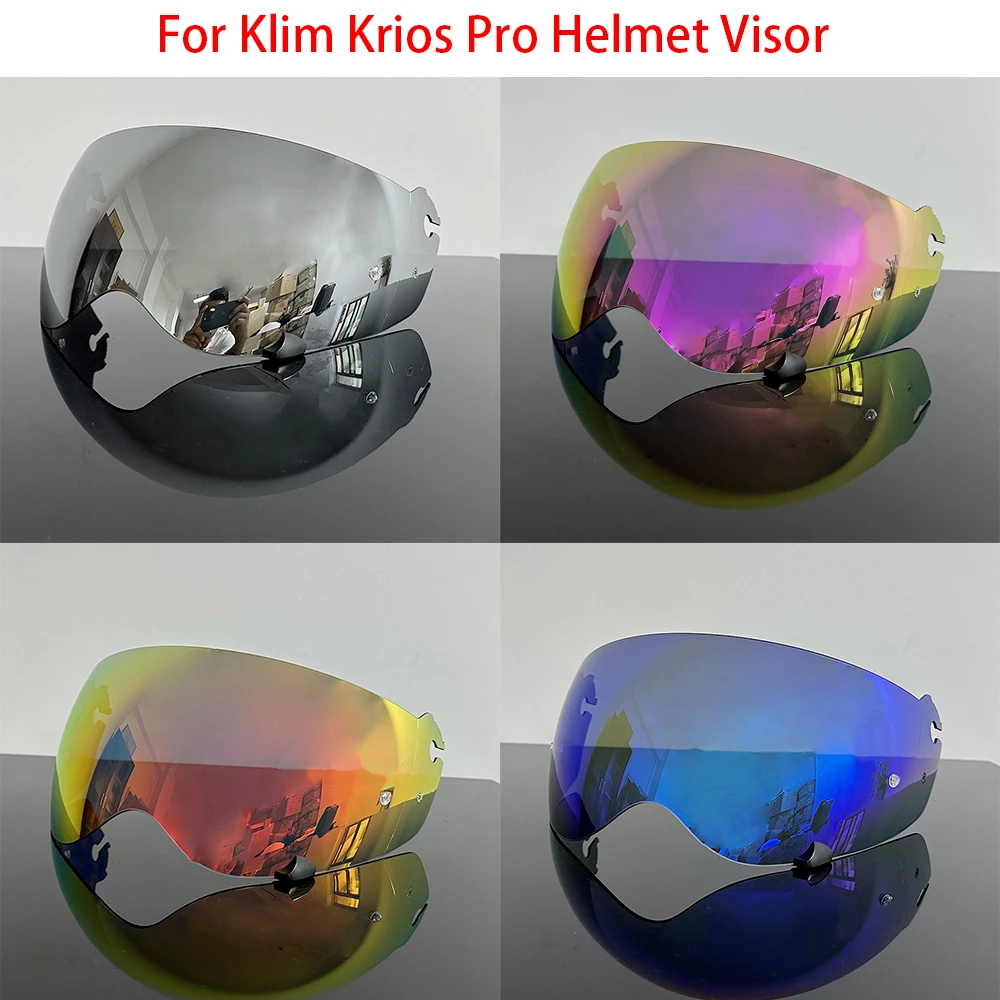 

Мотоциклетный шлем с защитой от УФ-лучей, козырек для ПК, козырек для шлема Klim Krios Pro