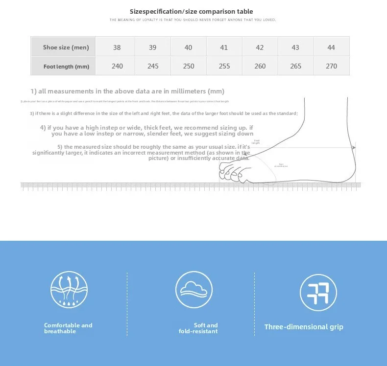 Herren-Strick-Slipper, atmungsaktives, fliegendes Gewebe-Obermaterial, dicke, rutschfeste Sohle, bequeme Freizeitschuhe zum Gehen – Detail 6