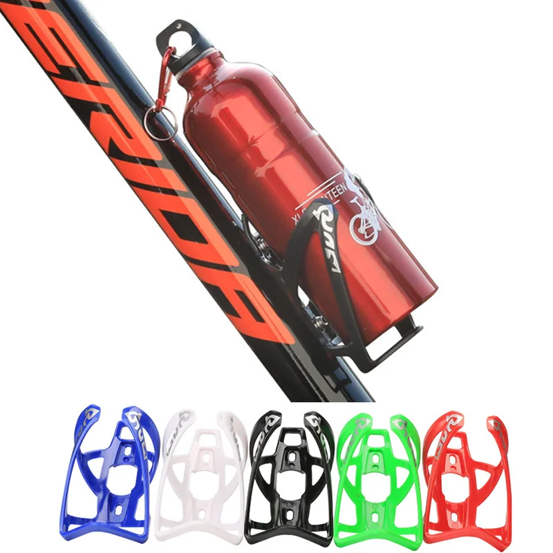 قفص زجاجة مياه للدراجة الجبلية/الطريق | حامل ركوب الدراجات الملون خفيف الوزن (5 ألوان) مع تصميم مضاد للصدمات لزجاجات الدراجة القياسية #1