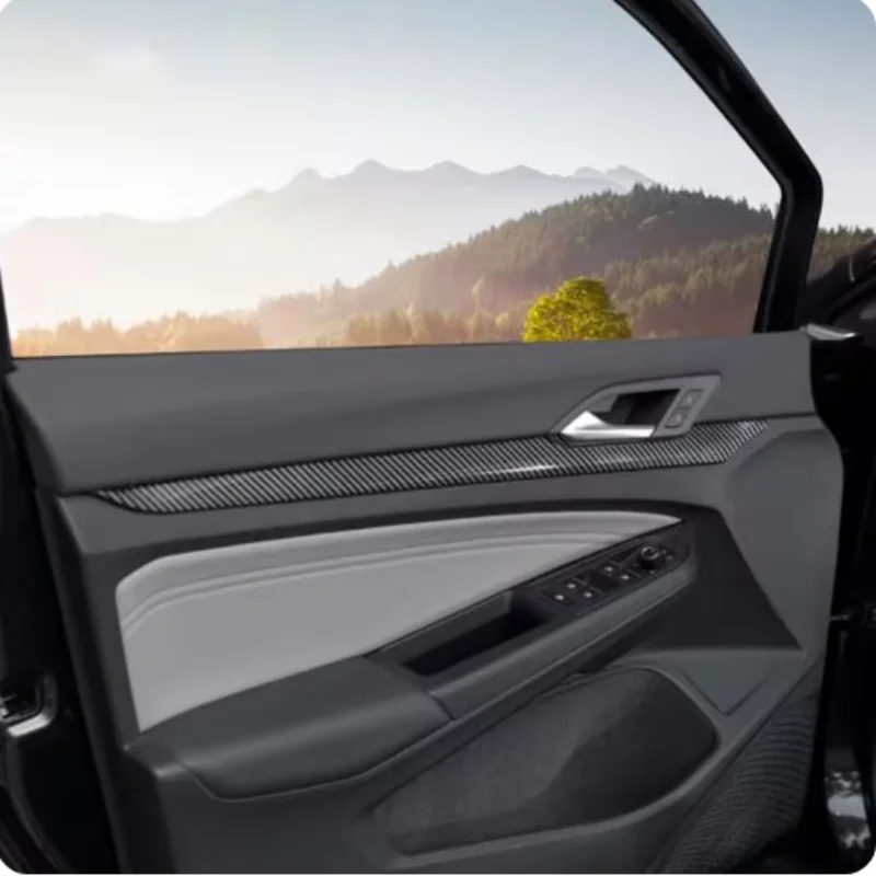 

For VW Volkswagen Golf8 Golf 8 2020 2021 2022 2023 Car Inner Door Trim Strip Cover Decoration Trim Armrest Interior Accessories