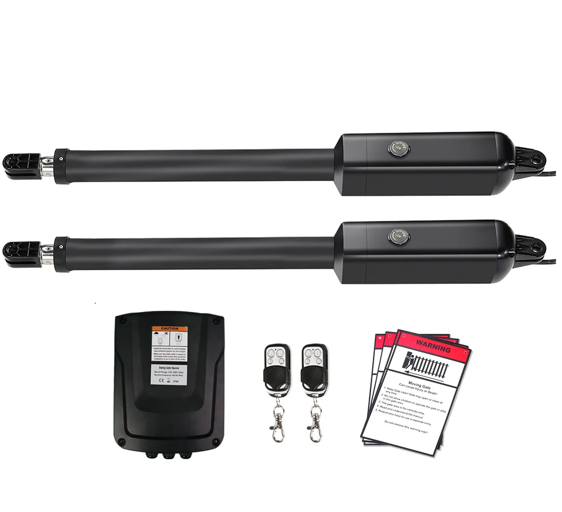

Newest Wifi Control AC220V Electric Linear Actuator 400kgs 8800lbs Per Leaf Engine Motor System Automatic Swing Gate Opener