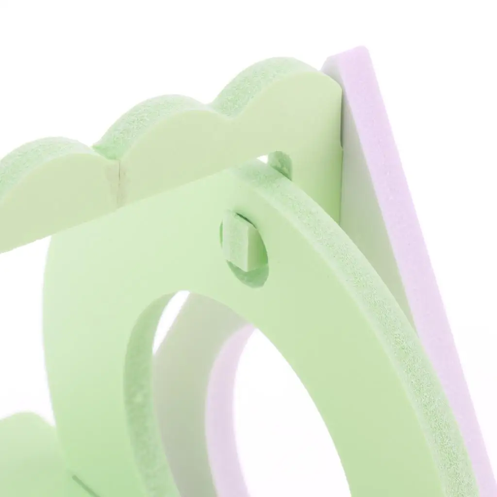 New Wooden Triangle Rocking Toy for Hamsters Rabbits Hedgehogs 14x9.5x12cm