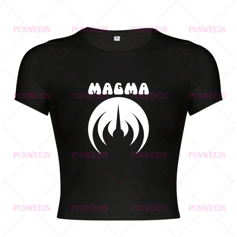 الشارع الشهير جاولو جرافيك ايمو 90s خمر Y2k الصيف المرأة القوطية تي شيرت الطفل تيز Y2k بلايز فاسق شيك شخصية مثير المحاصيل الأعلى