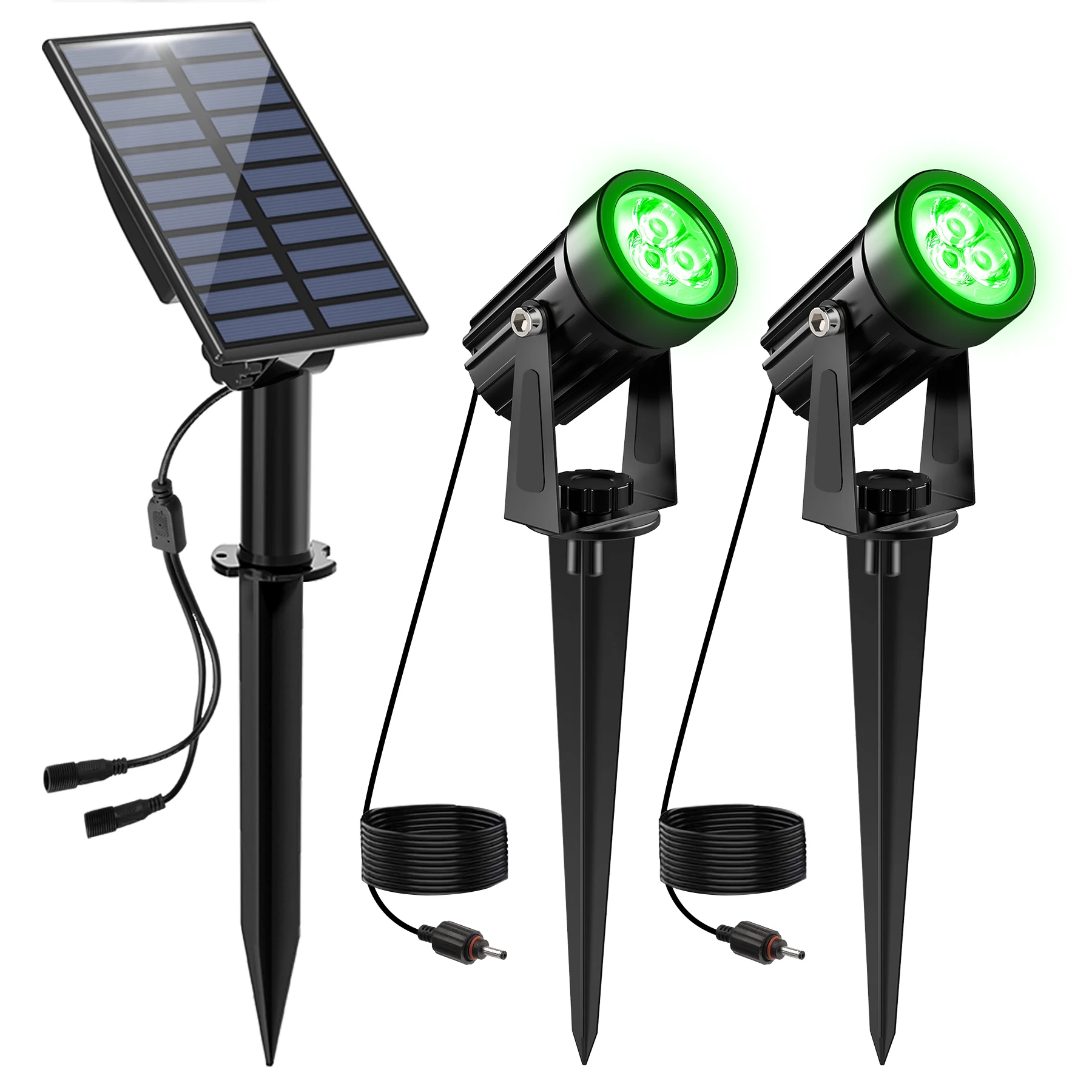 

Super Bright Green Solar LED Light Outdoor Solar Spotlight Solar Garden Light Outdoor IP65 Waterproof Solar Lawn Light