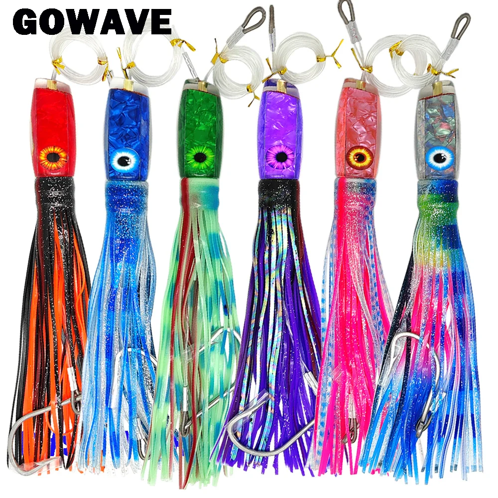 Trolling Marlin Lures 295g Offshore Saltwater Big Game Fishing Leurre Heavy Bait Deepsea Boat Fishing Tuna Swordfish Wahoo Mahi