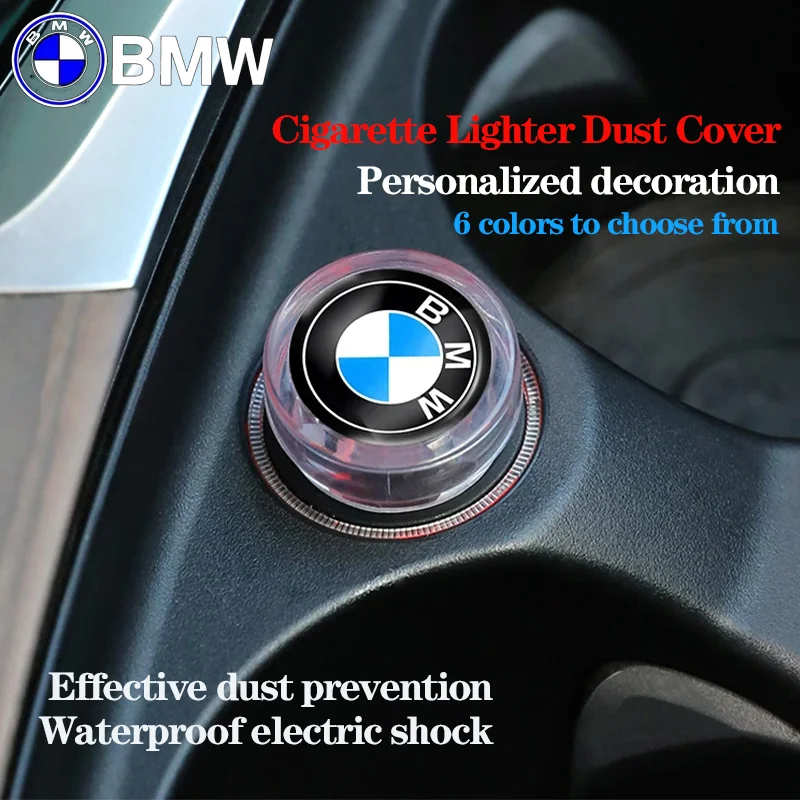 Car Cigarette Lighter Cover DustProof Decoration Cap For BMW M Performance E46 E60 E90 E39 E87 E36 E92 E70 E91 X3 X5 X1 X4 X6 X7