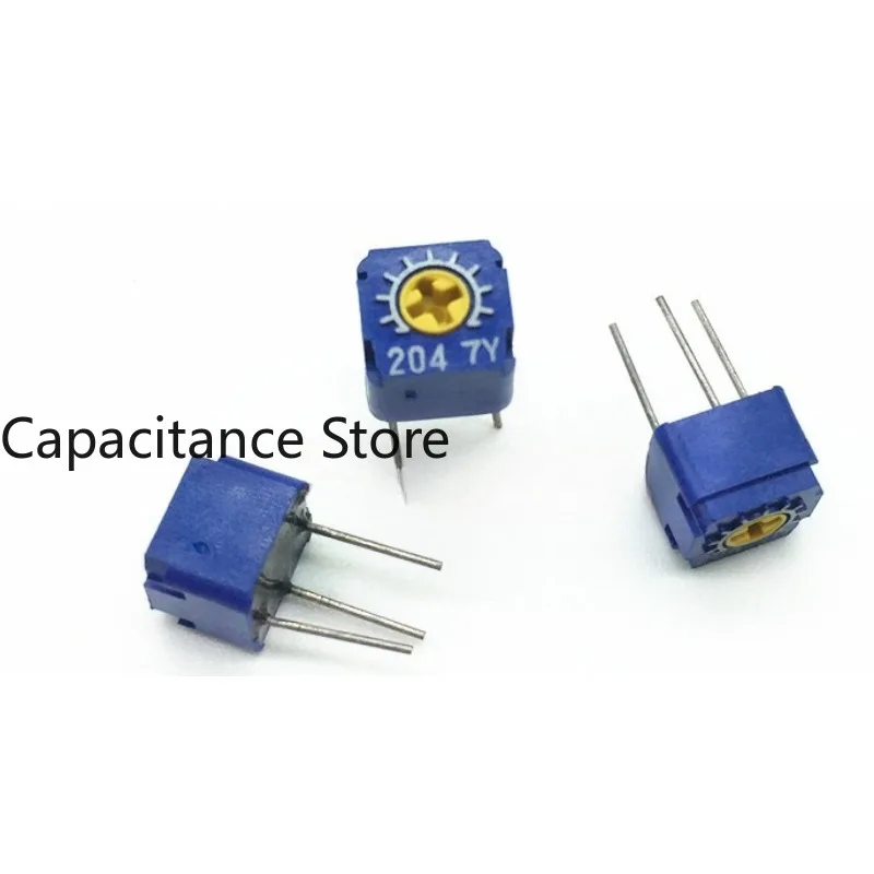 

5PCS Fine tuned potentiometer CT-6EP resistance value 200K, adjustable resistor in stock