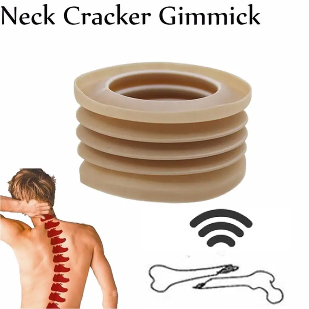 Novelty Amazing Simulated Gimmick Neck Cracker Magician Magic Trick Magic Props Close Up Magic Toys