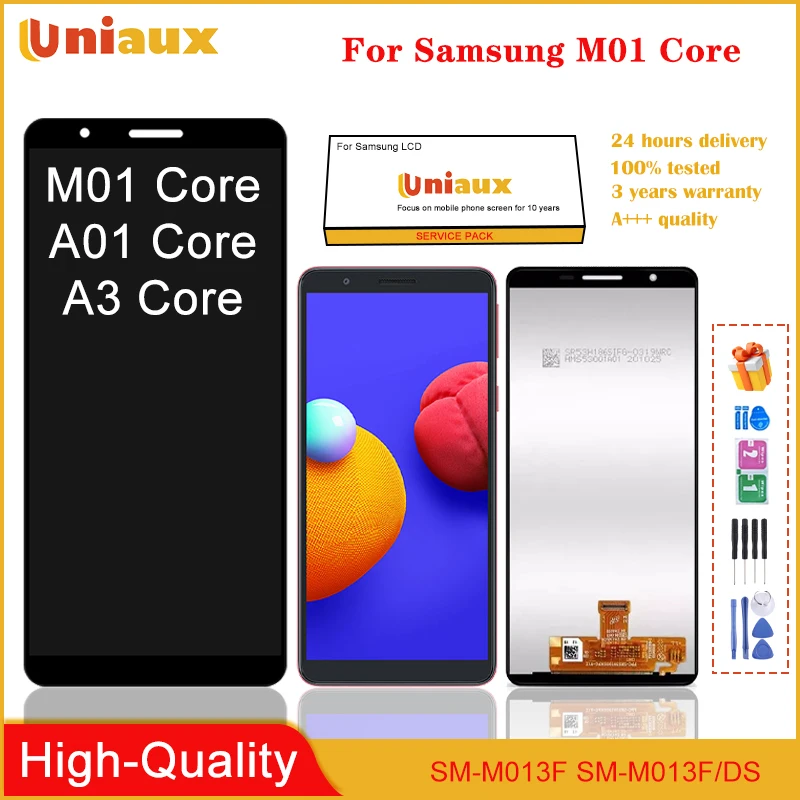 

5.3" For Samsung Galaxy M01 Core M013F LCD Display Touch Screen Digitizer Assembly Replacement For Samsung Galaxy M01-Core LCD