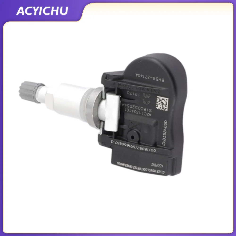 4PCS For Mazda 2 3 5 6 BHB637140 BHB637140A GS1D37140 BHB6-37140A 433MHz Tire pressure sensor CX-3 CX-5 CX-7 CX-9 MX-5