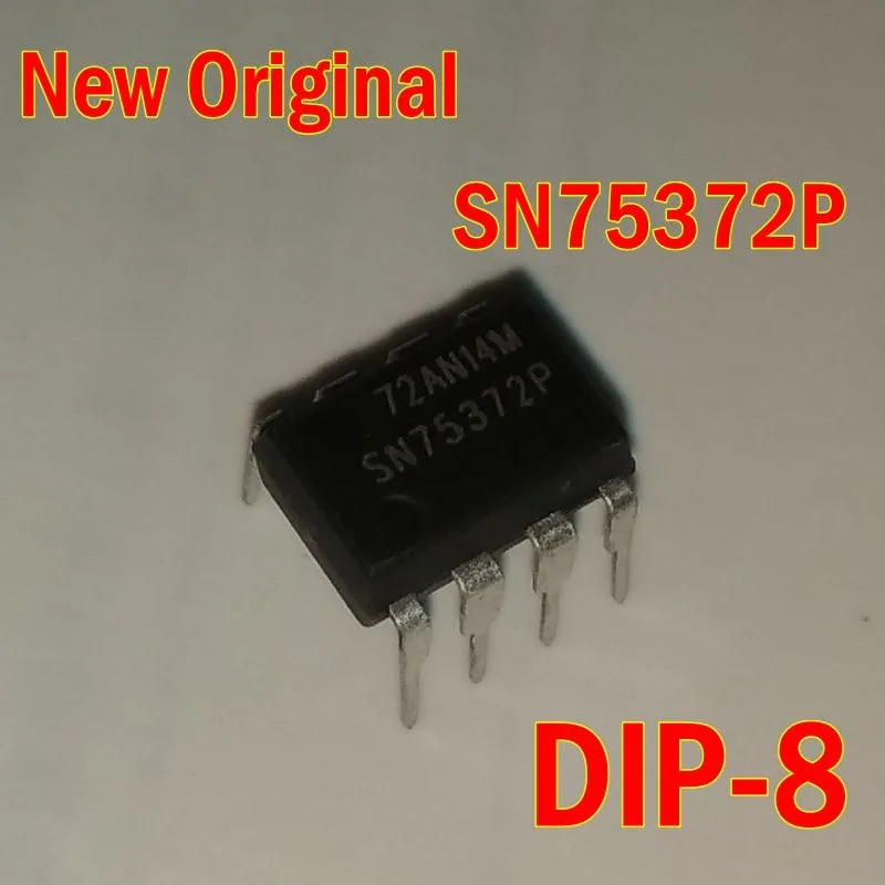 5Pcs to 100Pcs New Original Sn75372P Dip-8 Dual Mosfet Driver