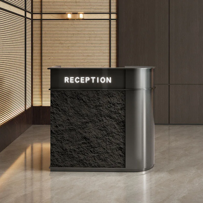 Checkout Receptionist Reception Desks Customer Modern Luxury Counter Reception Desks Service Elegant Bureau Industrial Furniture