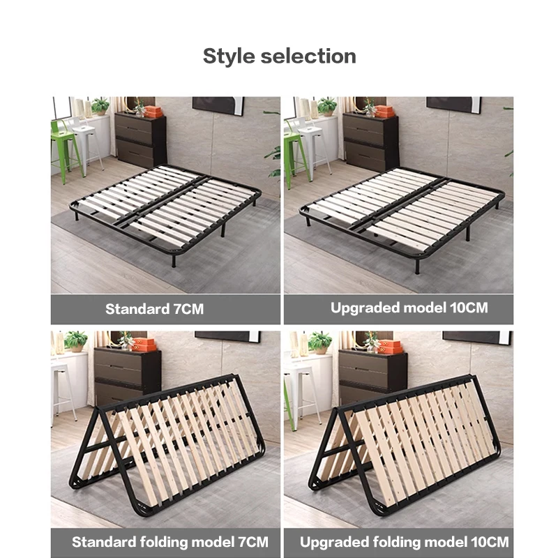 Solid Wood Bed Board Moisture-proof Row Frame Tatami Floor Bed Frame Breathable Pine Whole Waist-protecting Hardwood Bed Board