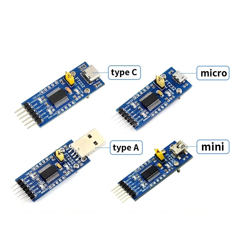 For ft232 module usb to serial port usb to ttl ft232rnl serial communication module interface optional
