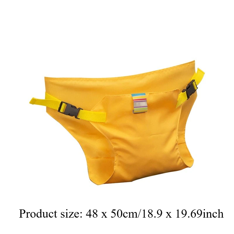 1 pezzo, imbracatura di sicurezza pieghevole per bambini, cinghia portatile per pasti per bambini con cintura fissa di sicurezza, cintura regolabile per bambini per sedia da pranzo per bambini