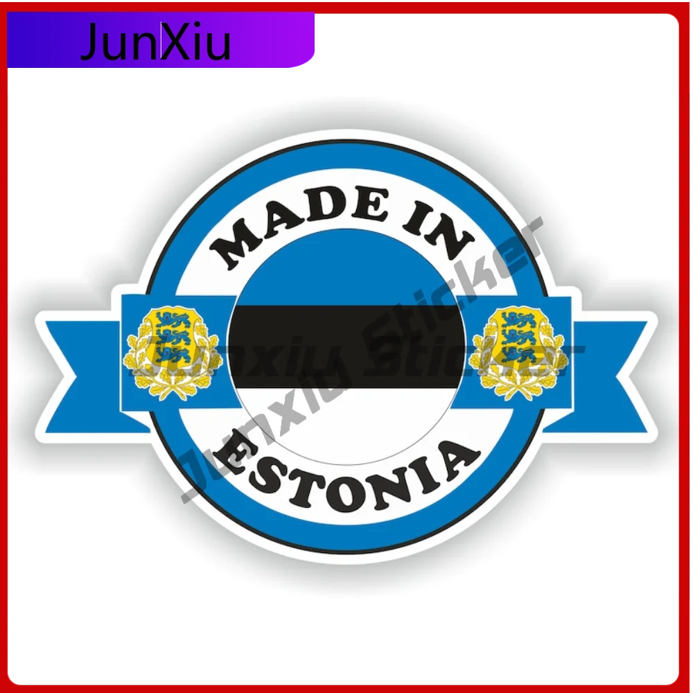 

Estonia Made in Sticker Long Lasting Auto Accessories For Bumper Motorcycle Sun Protection Decoration Auto Accessories Exterior