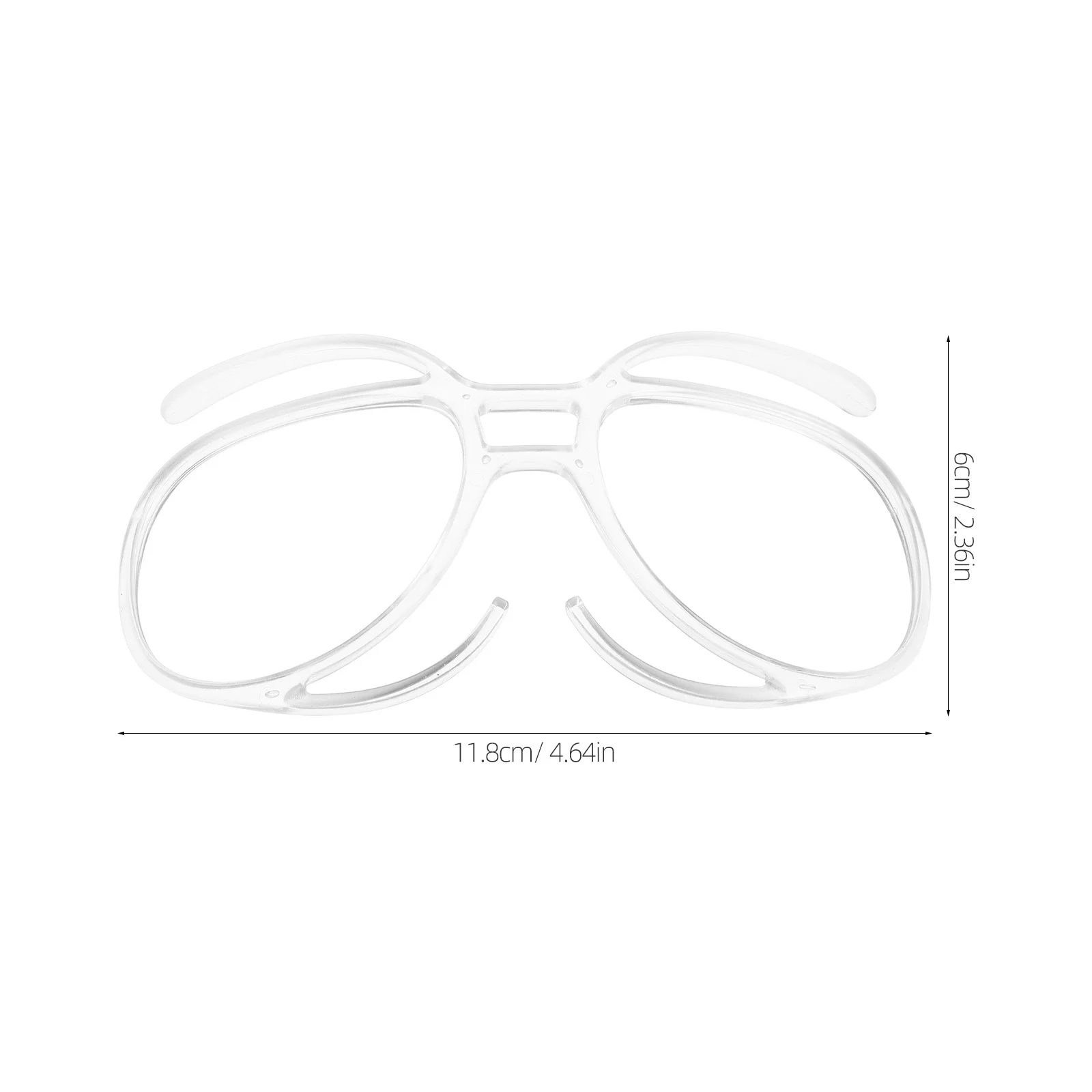 Universal Ski Goggle Rx إدراج إطار داخلي قابل للانحناء لعدسة طبية على الجليد نظارات مقاومة للرياح مريحة #4