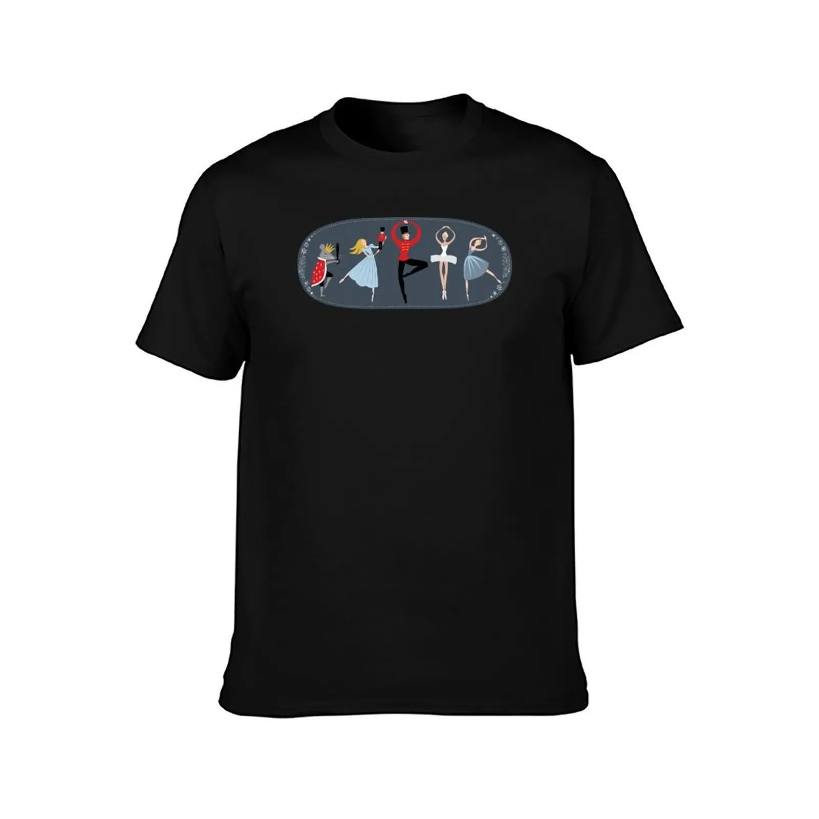 Clara's Nutcracker Ballet T-Shirt Summer Casual Cotton Tee Oversized Streetwear Tops Vintage Graphic Print Unisex Men Women