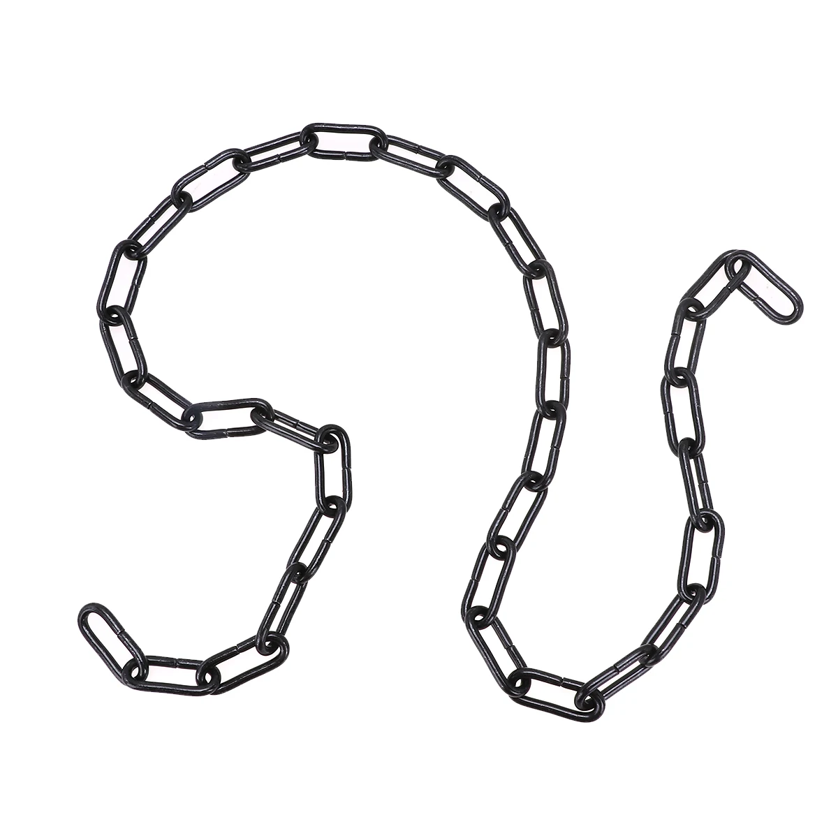 

2PCS Sturdy Decorative Chains Hanging Chains for Bird Feeders Planters Lanterns Flower Basket (Black)