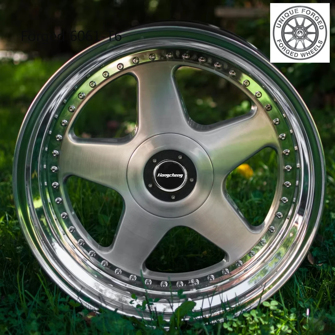 

2026 New Custom Deep Dish Passenger Car Wheels Five Spoke 18-26 Inch 5x112 Racing Performance Wheels