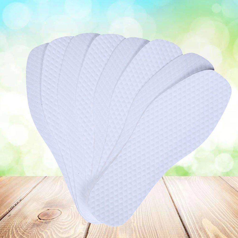 

10 Pairs Deodorant Insoles Breathable Foot Pads Summer Odor Disposable Sports Insoles Arch Support Protection Foot