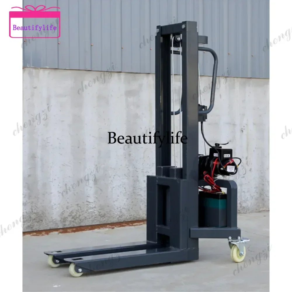 

a55 Electric portable forklift truck lift truck loader equipment handling loading and unloading