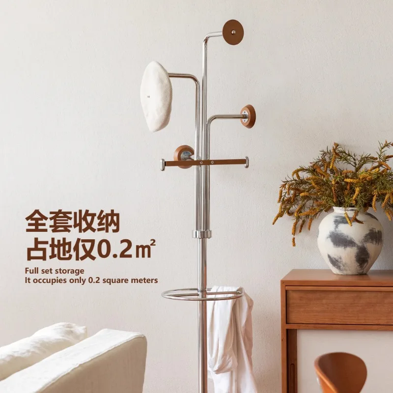 Bedroom floor coat rack