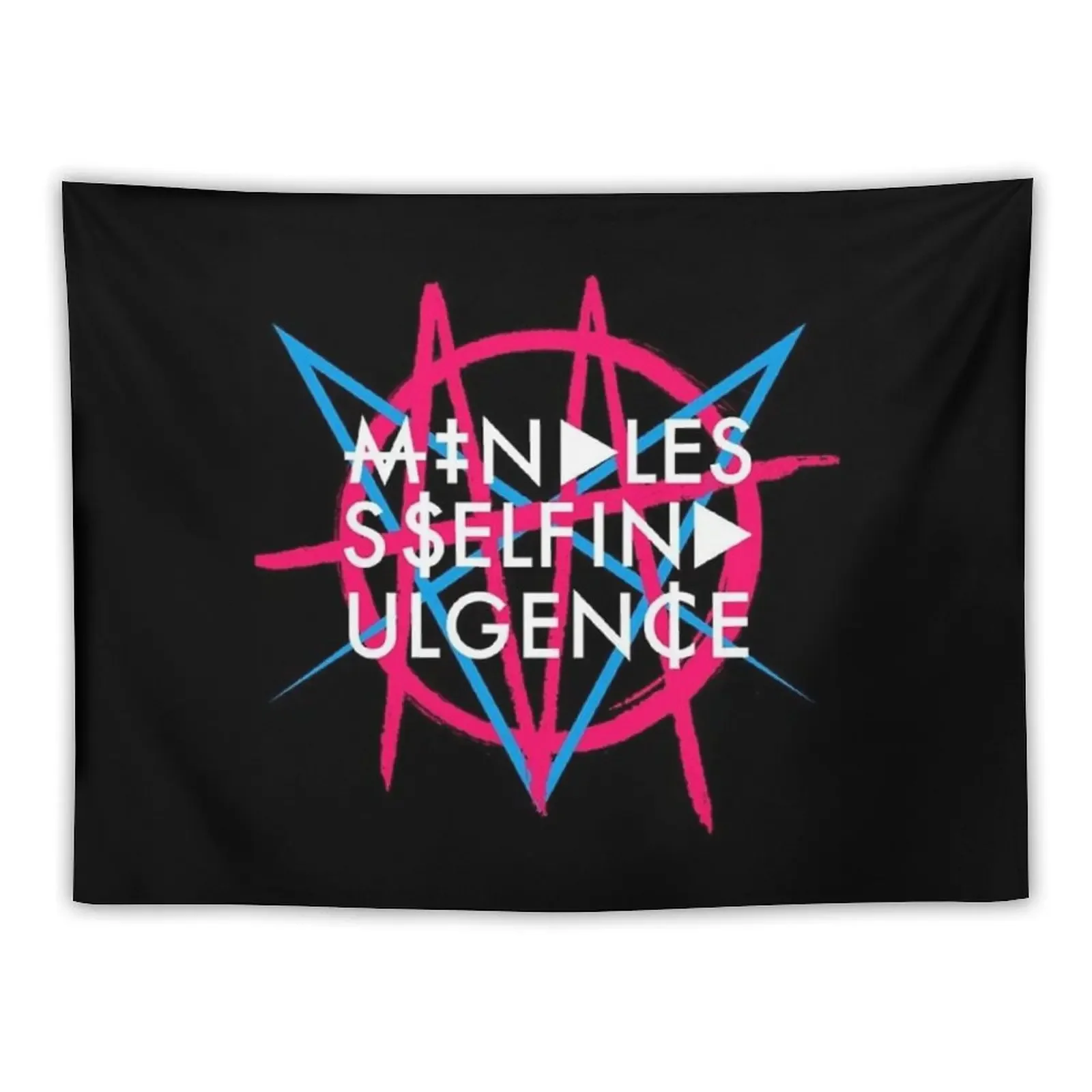 

Mindless Self Indulgence Tapestry Room Decorations Aesthetic Decoration Bedroom Wall Carpet Decoration For Home Tapestry