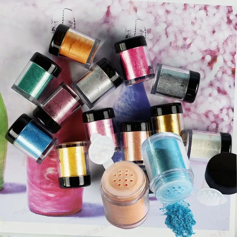 

3g Titanium-Free Food-Grade Pearl Powder in Bottle for Decorating Cakes Desserts and Candies