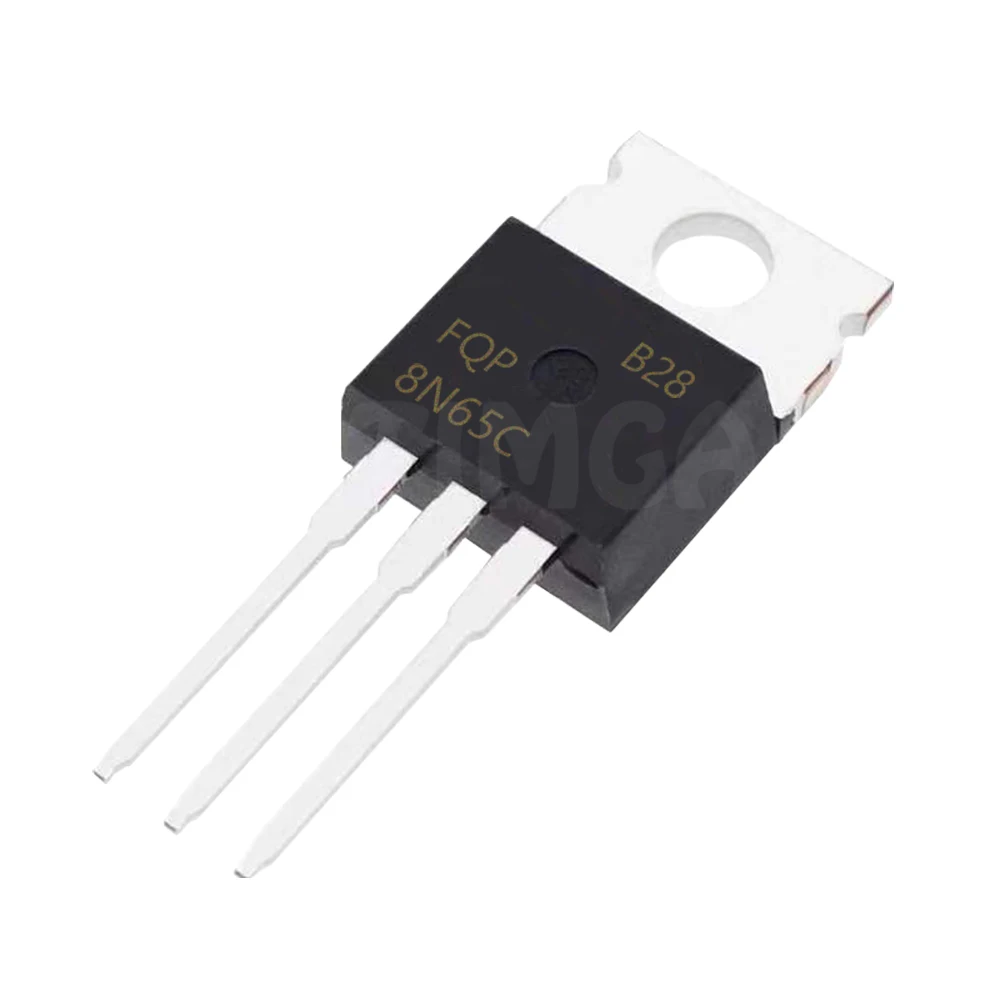 10PCS/LOT FQP8N65C FQP8N65 TO-220 Transistor 8A 650V 8N65C 8N65