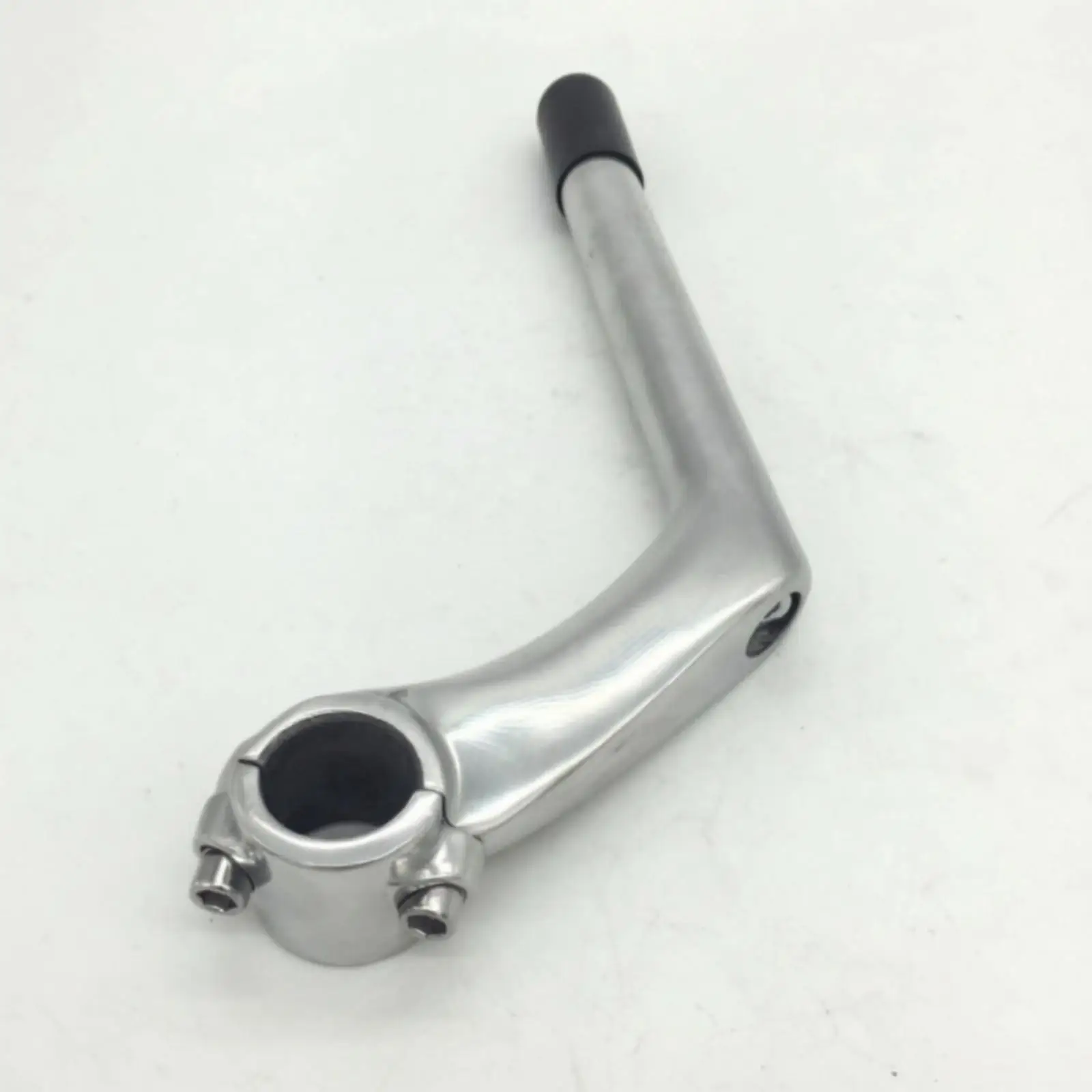 Lightweight Bicycle Handlebar Stem 180mm Overall Length Retro Curved Stem for MTB Street Bike Customization