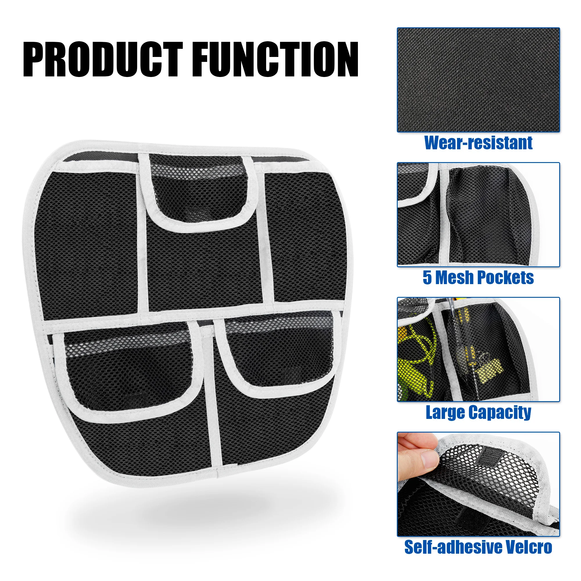 High Quality Nylon Bicolor Multi Functional Pocket Bags Motorcycle Universal Front Trunk Tool Storage Bag for Can Am Spyder F3
