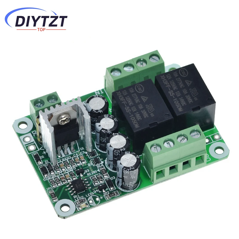 DIYTZT Power amplifier Speaker Protection Board Boot Delay DC Protect Sensitivity adjustable Stereo Amplifier Double Channel