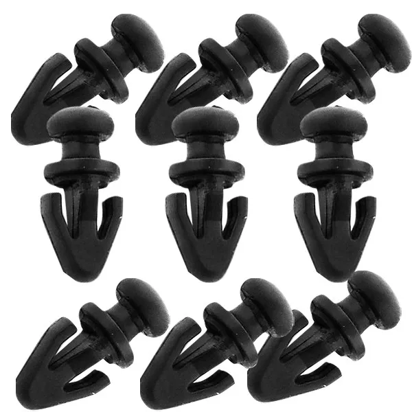 10Pcs Door Seal Clips Car Trim Clips Seal Rivets for Sill Lower Rubber Weatherstrip Fasteners Fiesta Mondeo