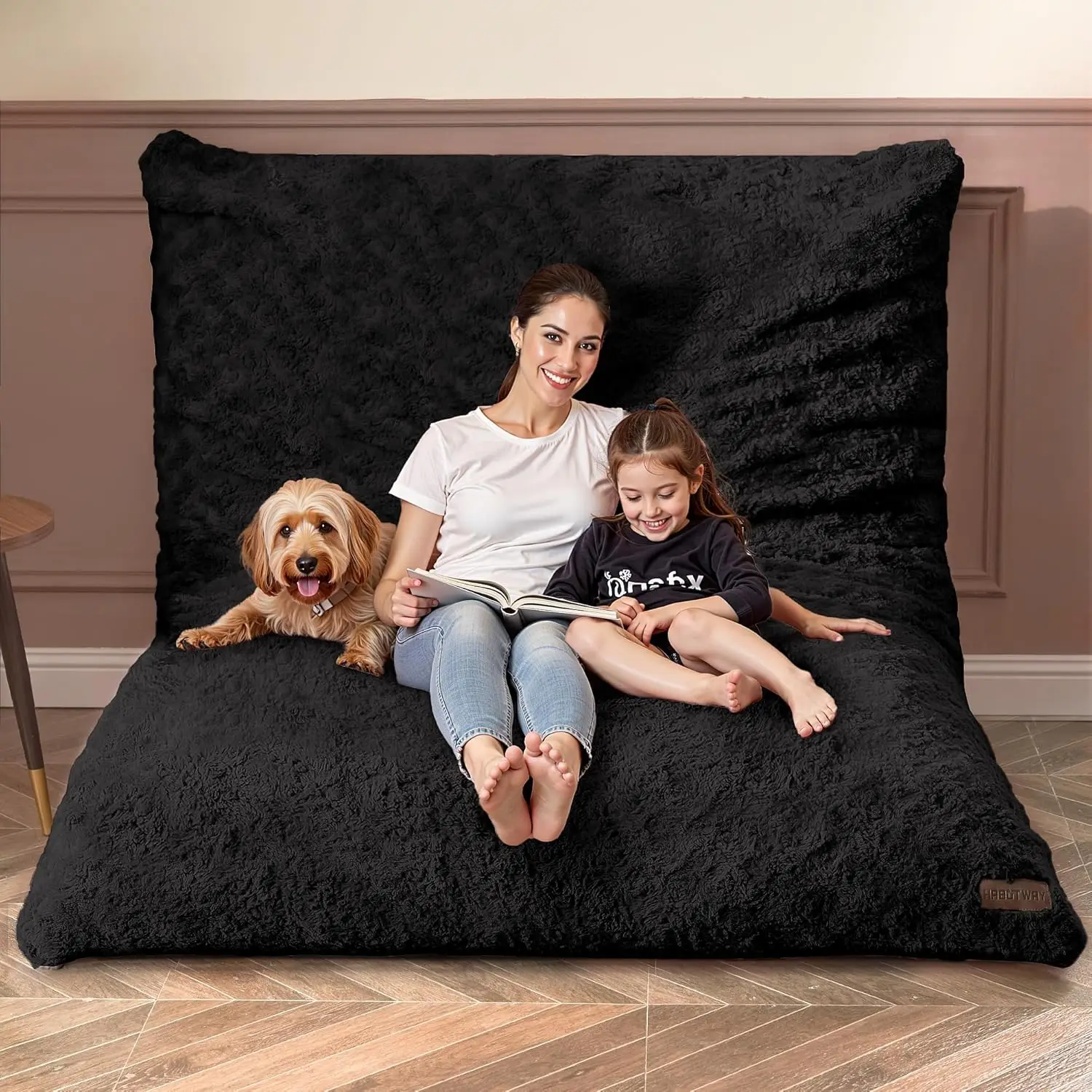 3 in 1 Chair, Giant , Memory Foam Filling Sofa, Adult Chair, Machine Washable Cover, Bean Bag