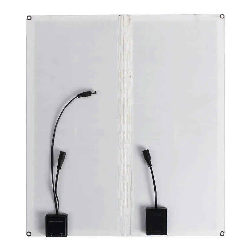 20W 18V折りたたみ式ソーラーパネル防水屋外ハイキング用キャンプ用セルバッテリー充電器プレート屋外ハイキング用