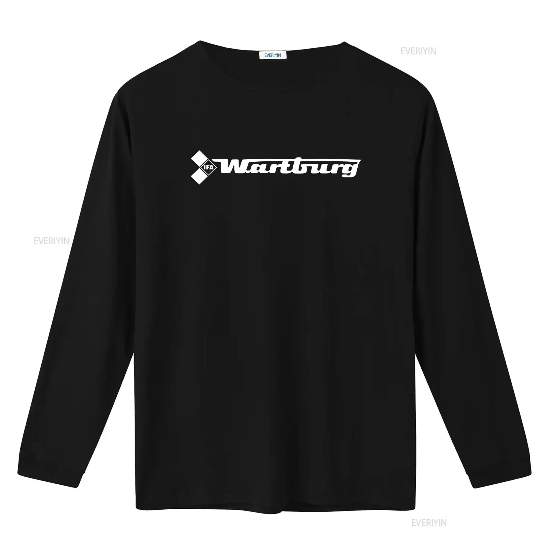 IFA Wartburg Logo Print T Shirt Retro Design for Vintage Car Enthusiasts vintage Washed streetwear Unisex homme Versatile view 2