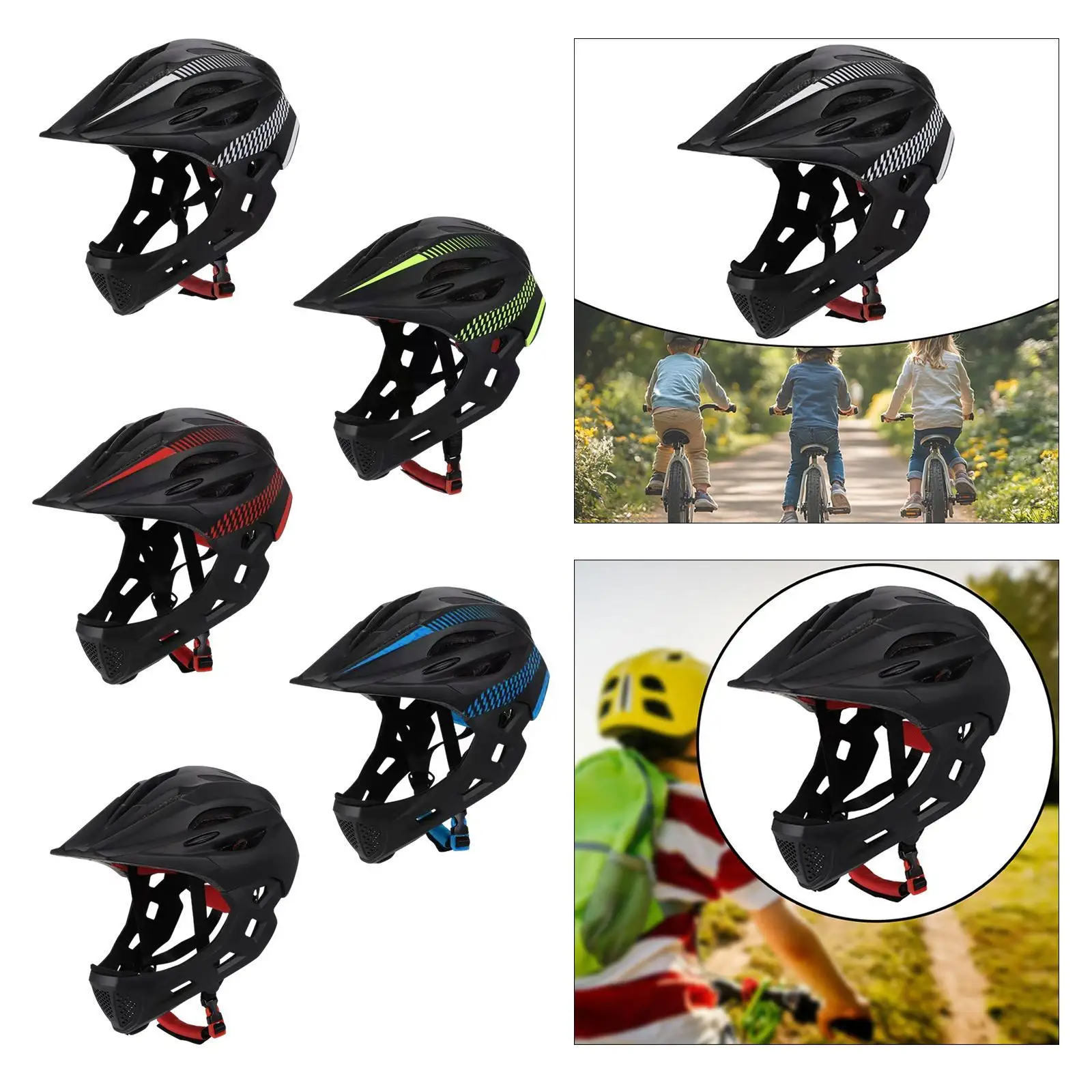 

Bike Helmet for Kids Breathable Trendy Adjustable Protective Gear Cycling Helmet for Biking Riding Roller Skating Outdoor Sports