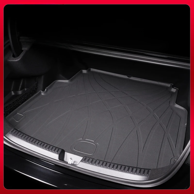 

For Mercedes Benz E Class W214 2024 E300 E260 Car Trunk Mats Cargo Liner TPE Waterproof Anti-scratch Boot Liner Tray Accessories