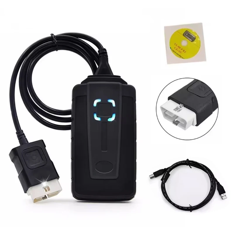 V5.008 R2 OBD2 Scanner For Wow Snooper Bluetooth VD DS150 CDP Truck Cable With Keygen Professional Automotive Diagnostic Tool