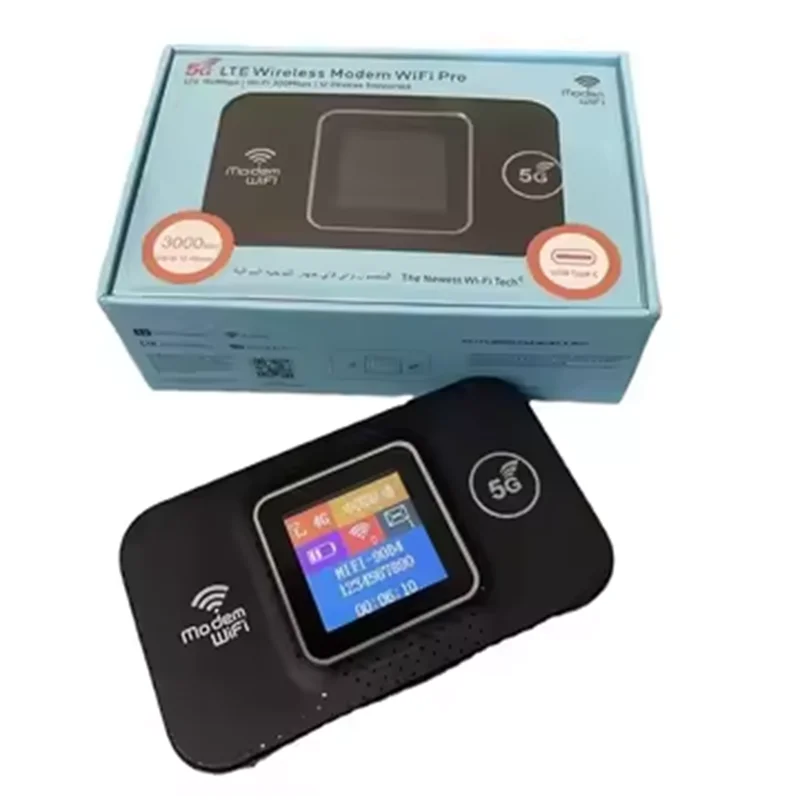 

4G Mobile Router 150Mbps Outdoor Protable Mini 4G LTE Router Wi-Fi Router 3000mAh Battery with SIM Card Slot
