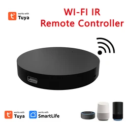 Tuya-Controle Remoto para Casa Inteligente, WiFi, IR, TV, DVD, AUD, Ar Condicionado, Controle por Voz, Compatível com Alexa, Google Home, Yandex Alice