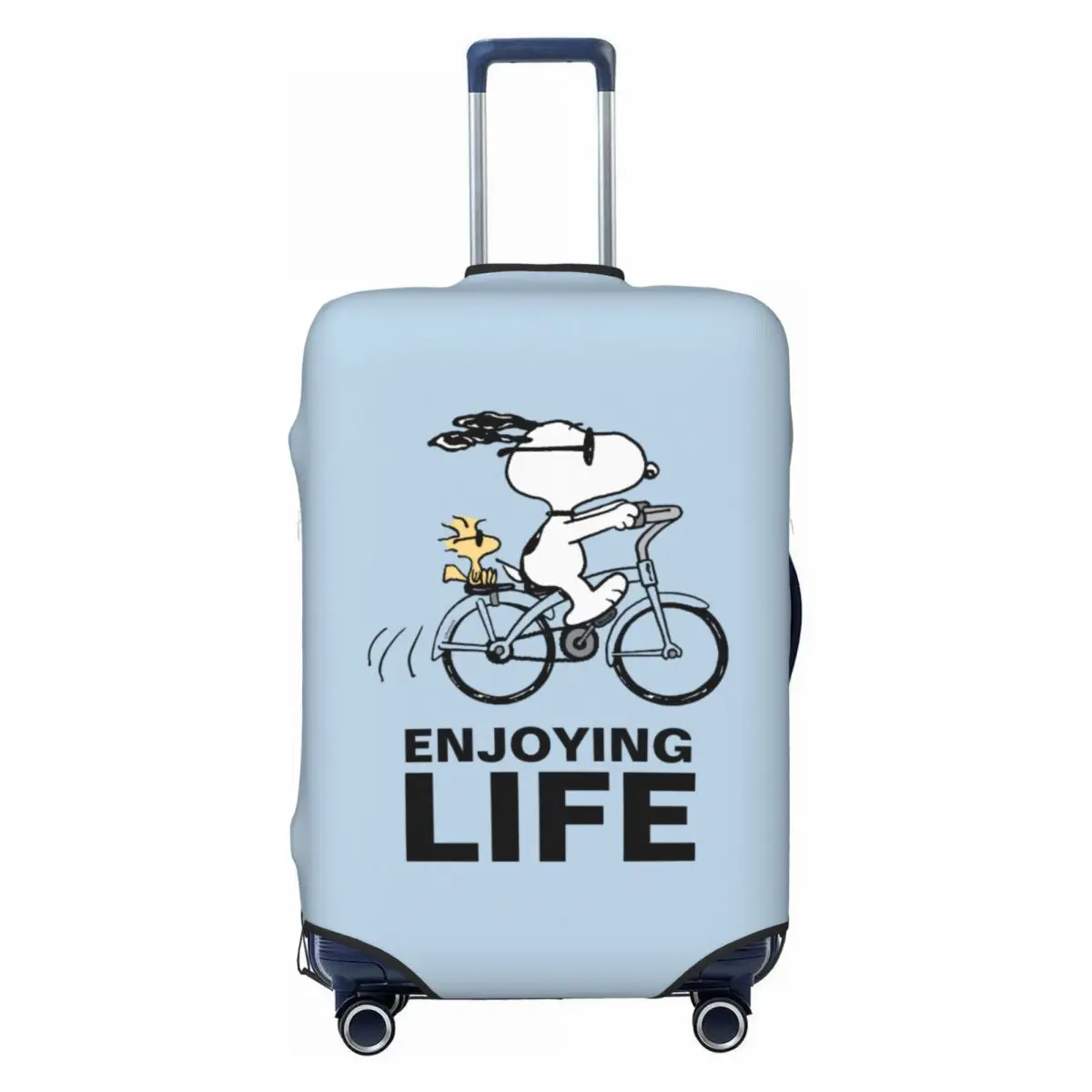 

Модный милый мультяшный Снупи на заказ, чехол для багажа, пыленепроницаемые чехлы для дорожных чемоданов