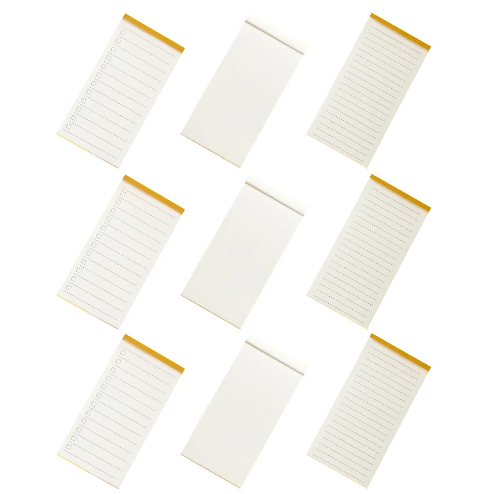 

9Pcs Tear Off Daily Plan Notepads to Do List Organizer Schedule Memo Note Pads Stationery Small Notepad to Do List Notepad