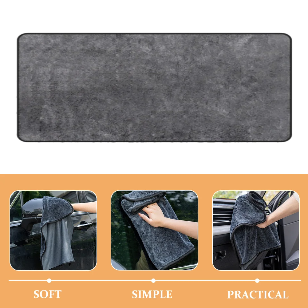 

Car Wash Towel Set of 2 Microfiber Car Drying Towels for Effortless Cleaning Reusable Wash Cloths for Vehicle Body Glass Shine