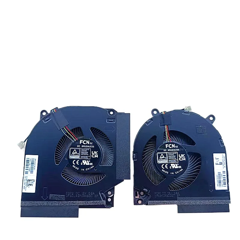 5V 12V CPU GPU Fan Cooler For HP Omen 16-WD 16-XD Victus 16-S TPN-C169 N44742 N44738 001 Laptop Cooling MG75091V1 C180/C190 C470