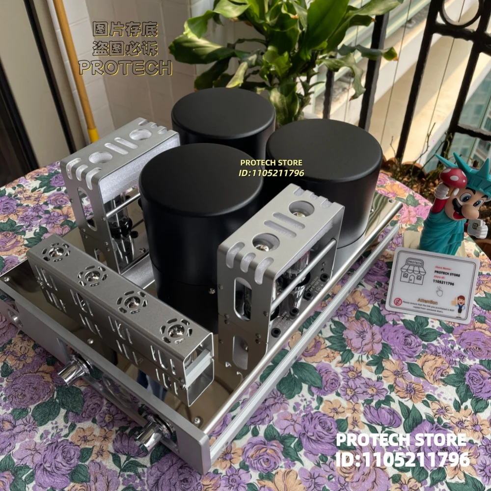YAQIN MC-13S Интегрированный Hi-Fi стереоусилитель с ламповыми усилителями EL34, выходная мощность 40 Вт, MC13S
