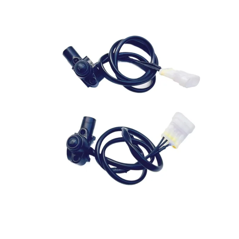 For QJMOTO QJ SRT800 QJ800-7B TRK 502X/702X Rearview Mirror Base Cushion Heated Grip Mirror Button Switch Accessories