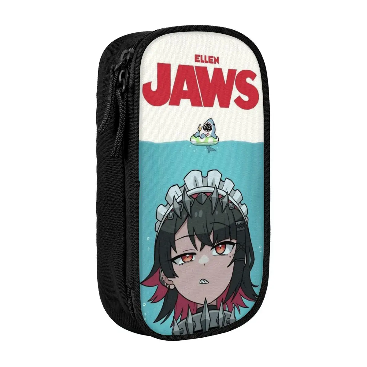 

Милый плакат Ellen Joe Jaws Zenless Zone Zero, пеналы, ручки для студентов, большая вместительная сумка, офисные подарочные аксессуары